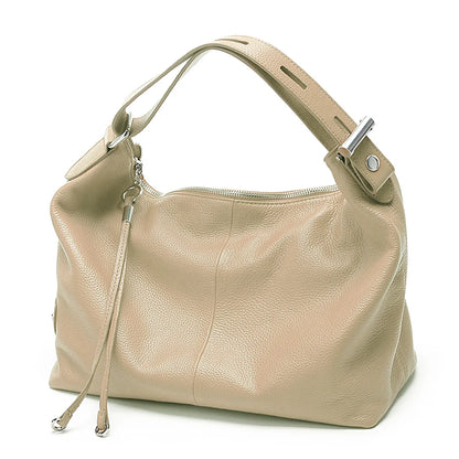 Roma Luxe™ | Genuine Leather Top-Handle Tote Bag